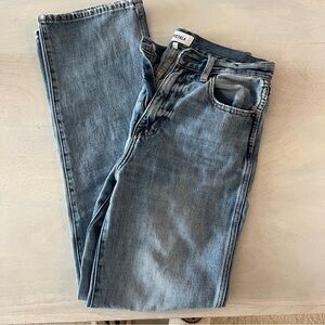 Pistola Cassie high rise straight jeans